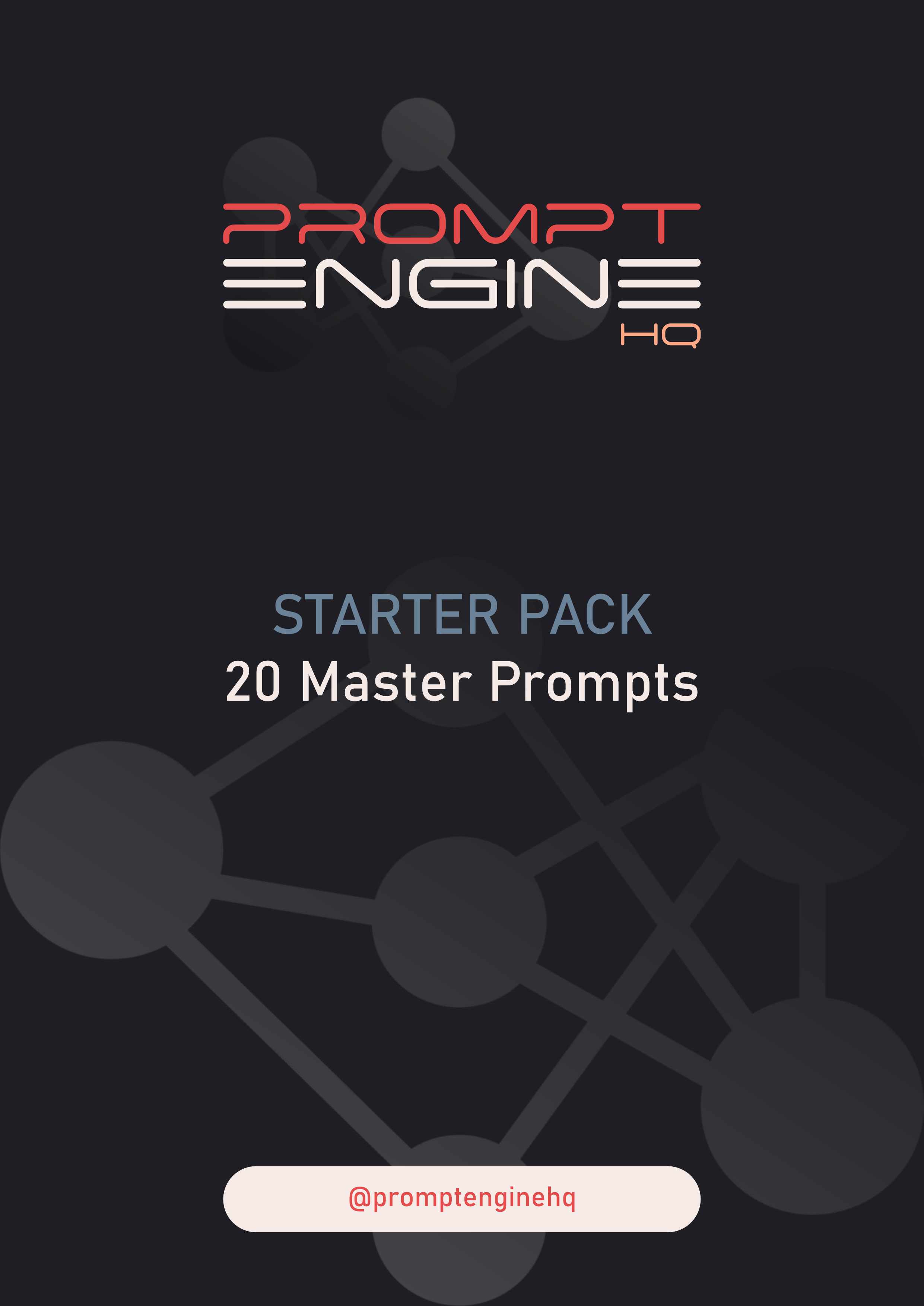 20 Master Prompts Cover